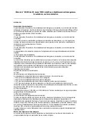 Décret n° 68-88 du 28 mars 1968 : Décret n° 68-88 du 28 mars 1968 relatif aux établissement dangereux, insalubres, ou incommodes | 